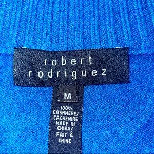 Robert Rodriguez cashmere sweater boat neck